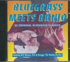 Various Artists Bluegrass Meets Banjo CD UK Jasmine 2001 JASMCD3529