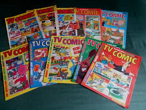 Comic bundle x10 vintage - comic,