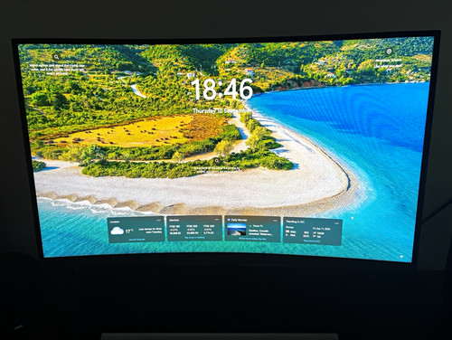 Samsung 27in curved - 27in, led