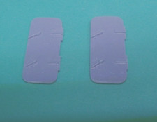 Pair of Ships Doors in 1/48th Scale.  Model Boat Fittings.