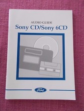 FORD SONY CD & SONY 6CD AUDIO