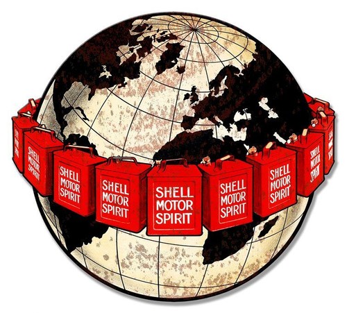 Shell motor spirit gas world - spirit,