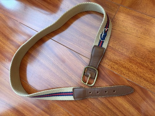 Lacoste belt reversible canvas - lacoste,