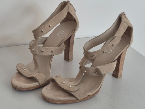 Gucci women beige suede - gucci, women’s