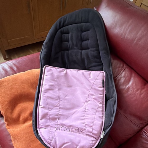 Icandy strawberry footmuff - strawberry,