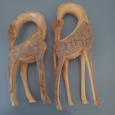 Wooden African Giraffe Hand