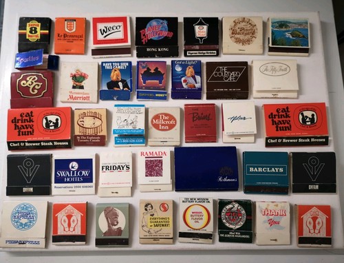 Vintage matchbooks canadian - matchbooks,