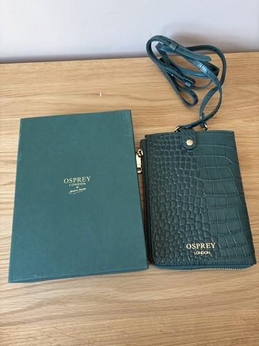 Osprey london green - green, leather