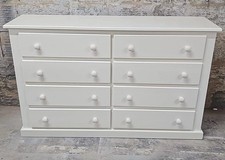Handmade Ivory 8 Drawer Chest