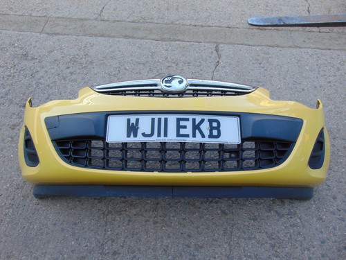 Vauxhall corsa yellow bumper - yellow,