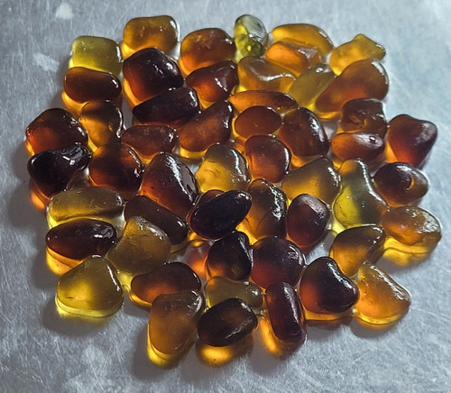 Amber brown sea - amber,