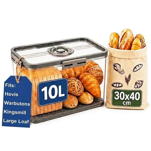 Bread bin with reusable - bin,
