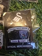 Swansea City Vs West Brom Pin Badge