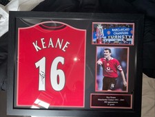 Roy Keane Signed Manchester
