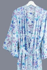 Uk Womens Silk Boho Kimono