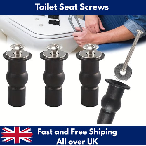 Pack toilet seat hinges - pack,