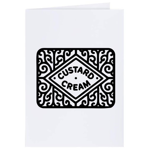 Custard cream biscuit gift - biscuit',