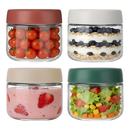 10oz glass jars pack wide - glass,