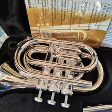 YTR-200 Silver-plated Pocket Trumpet in B-flat Key