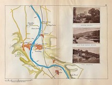 map River Thames Streatley and