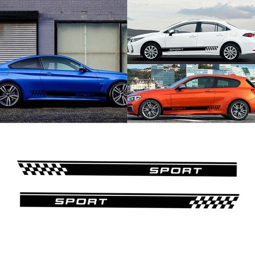 Black stickers sport racing - stickers,