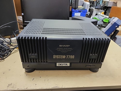 Sharp system 7700 power - sharp,