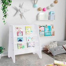 UK Children Kids Bookcase Bookshelf Storage Book Shelf Children Rack Toddler Toy