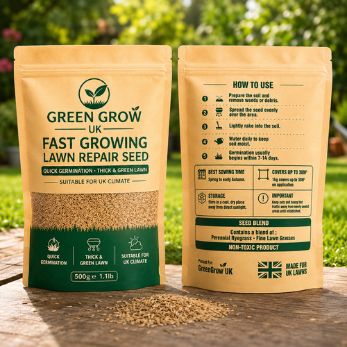 Fast growing rapid lawn - rapid,