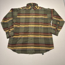 Orvis Flannel Shirt Mens Large