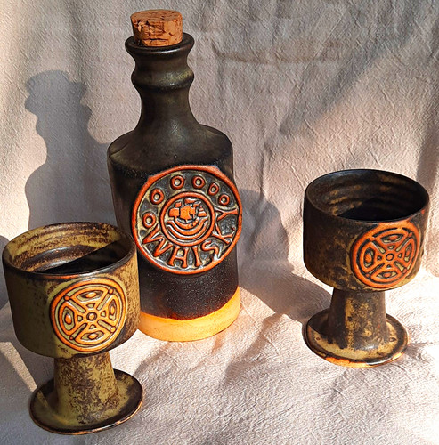 Vintage tremar pottery whisky - vintage,