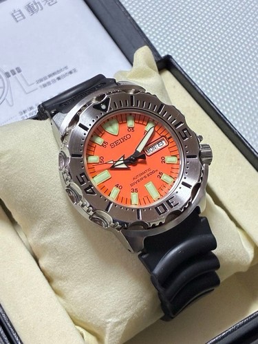 Seiko orange monster - seiko,