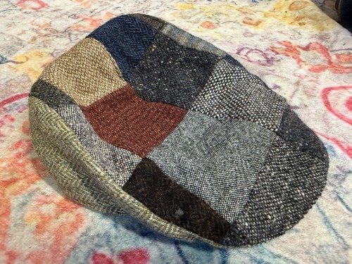 Hanna hats donegal tweed flat - hats,