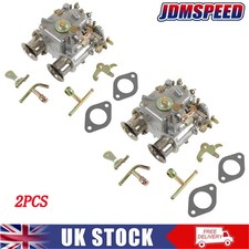 2x 40mm Twin Choke Carburetor