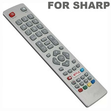 Replacement Remote Control For Sharp Aquos Smart TV (SHW/RMC/0115) 4K Ultra HD