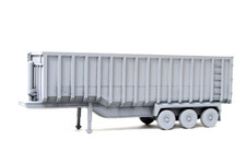 Scrap lorry trailer model - lorry,