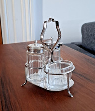 Vintage 3 piece Cruet Set