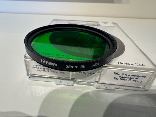 Tiffen 55mm lens filter green - lens,