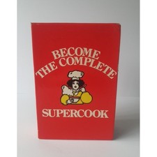 Vintage 1979 Supercook Box Set Cookbook Become The Complete Supercook