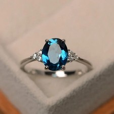 2.20 Ct Oval Cut Natural Topaz