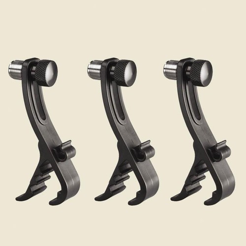 3pcs adjustable drum clips - adjustable,