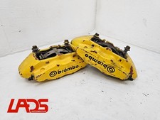 ALFA ROMEO 159 330MM BREMBO FRONT BRAKE CALIPERS IN YELLOW 4 POT