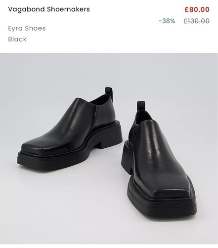 Vagabond leather eyra - leather, mules