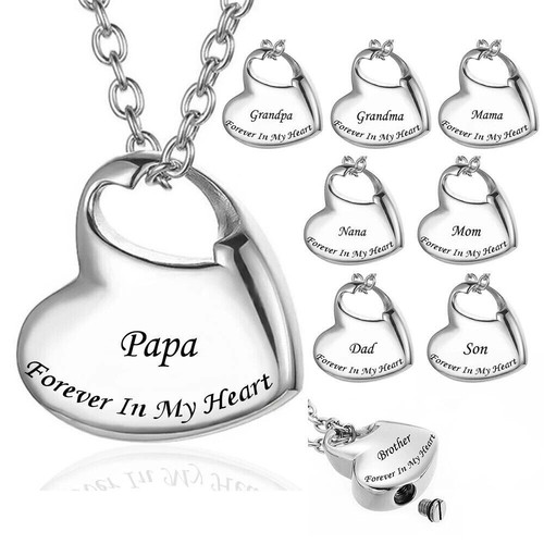 Urn necklace cremation - necklace,