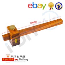 Rolson 9" 230mm Marking Gauge Woodworking Carpentry DIY Brass Inserts Hardwood