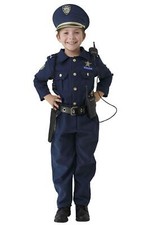 Dress Up America Children Police Costume For Boys - Includes Shirt, Pants, Hat,