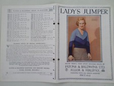 1930's Vintage Knitting