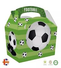 12 Boys Football Party Food Boxes Picnic Meal Bag ~ Sports Birthday Gift Box CP