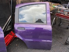 FIAT PANDA 169 2011 OSR DRIVER SIDE REAR DOOR PURPLE 154 MELANZANA MIC