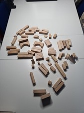 Job Lot Of Wooden Blocks -