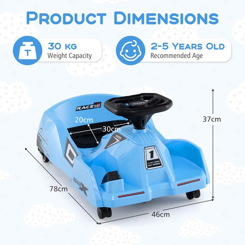 Electric cleaning kart - go, 12v